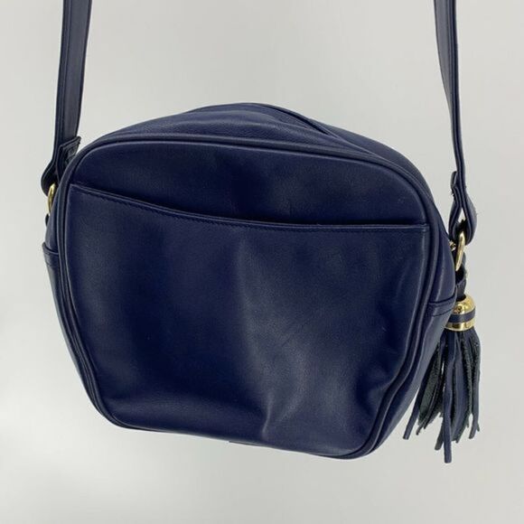 Blue Tassel Crossbody Bag Jennifer Moore - Picture 3 of 9
